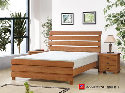 【龍翔品牌實(shí)木床 前鋒DT8317 現(xiàn)代簡(jiǎn)約橡膠木雙人床 批發(fā) 出廠價(jià)】?jī)r(jià)格,廠家,圖片,床類,合肥新站區(qū)好伙伴家具經(jīng)營(yíng)部-